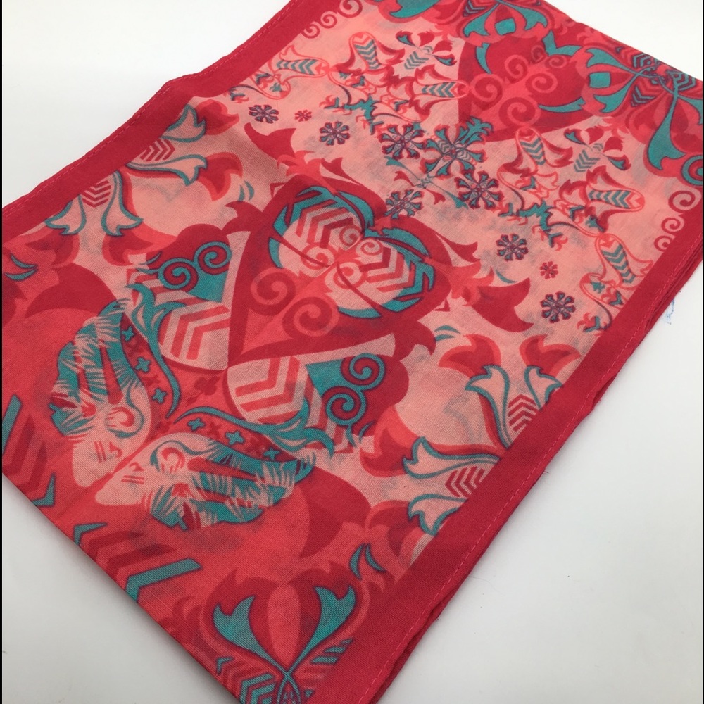 EUC Warrior in Pink scarf 52” long 9” wide